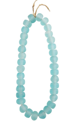 Light Blue Glass Beads
