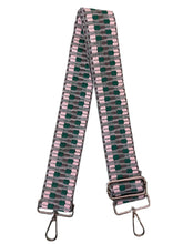 Load image into Gallery viewer, Zig Zag Embroidered Guitar Strap