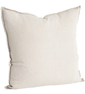 Fringe Linen Pillow 20”