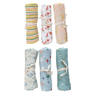 Cotton Printed Baby Swaddle