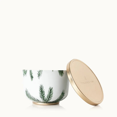 Fraiser Fir Poured Candle with Gold Lid