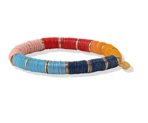 Large Colorblock Sequin Stretch Bracelet