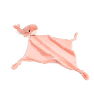 Coral Whale Security Blankie