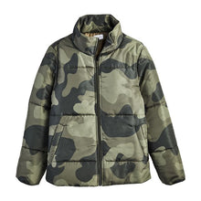 Load image into Gallery viewer, Camo Puffer Jacket