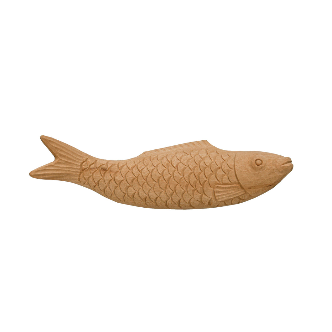 Wood Carved Fish