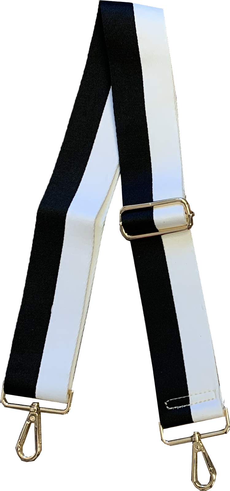 Two Color Striped Guitar Strap